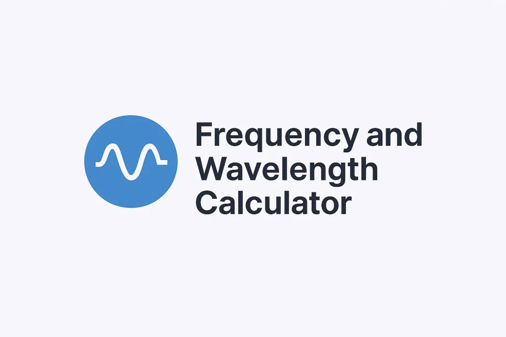 Frequency and Wavelength Calculations
